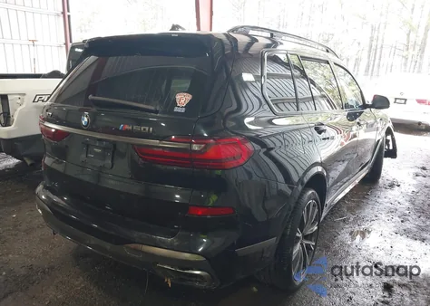 2020 BMW X7 M50I z USA, uszkodzony, nr VIN 5UXCX6C02L9B40995